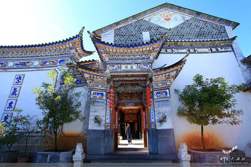 大理风情：优雅整洁的白族民居