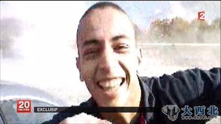 法国当地电视台曝光的梅拉照片，日期及来源不详