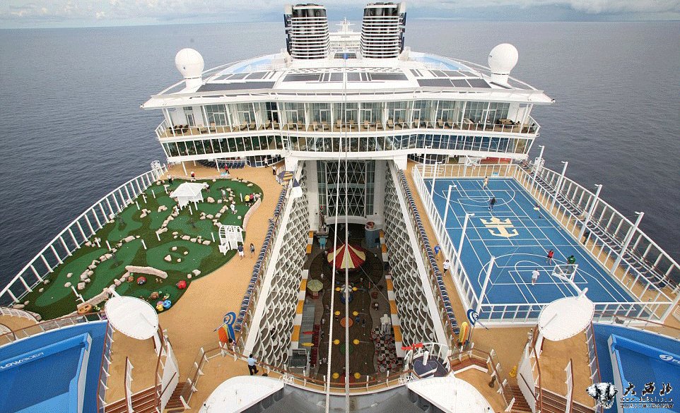 世界最大游轮：长度超过伦敦碎片大厦(高清组图)