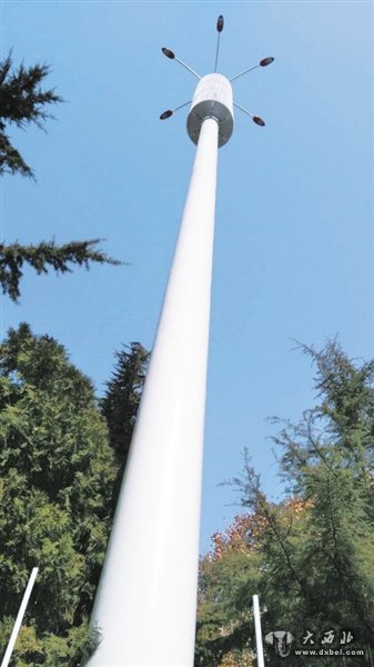 未经业主允许 小区内竖起“铁塔”