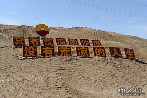 沙漠公路旁，塔中石油人的宣言