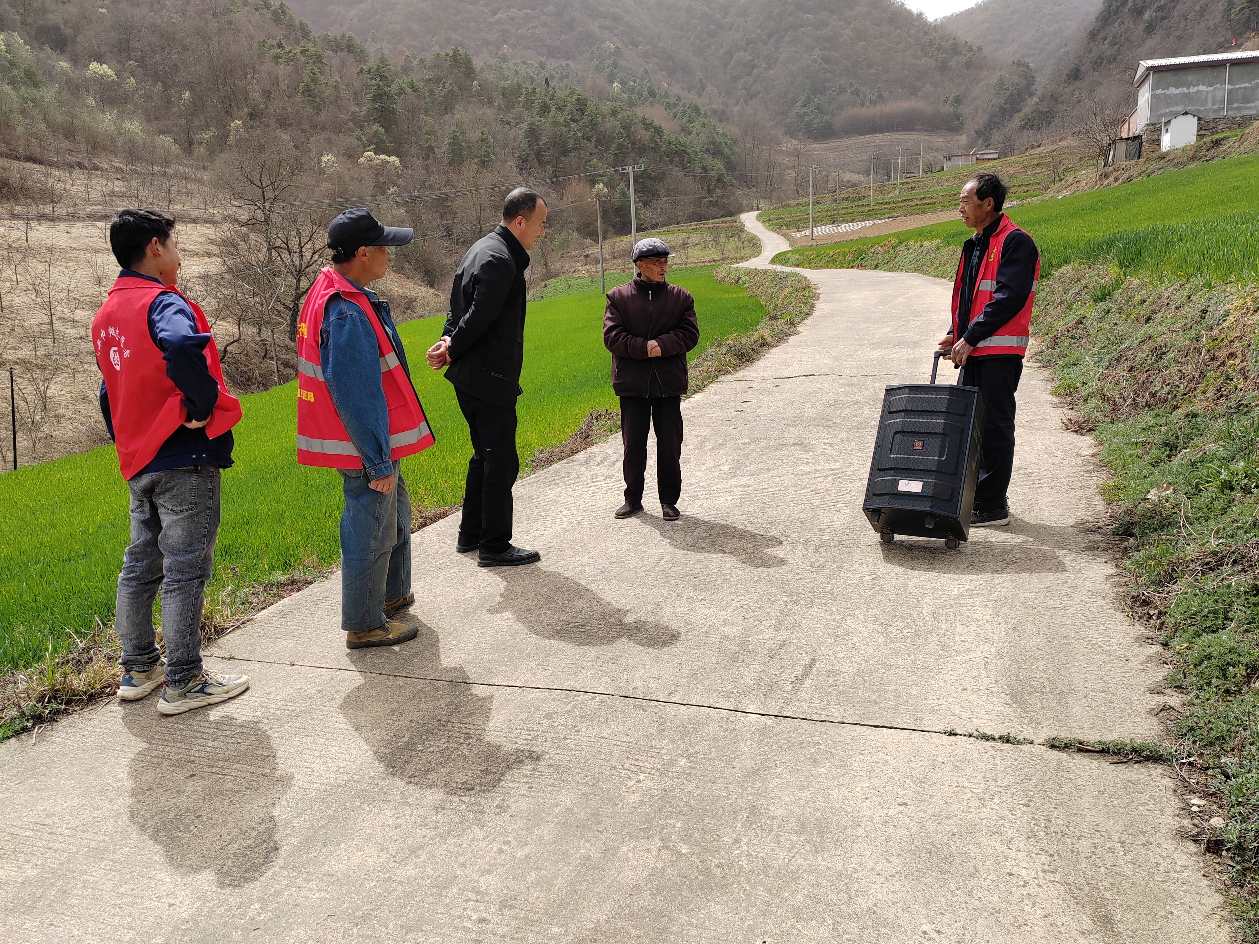 成县：晨光中的青山卫